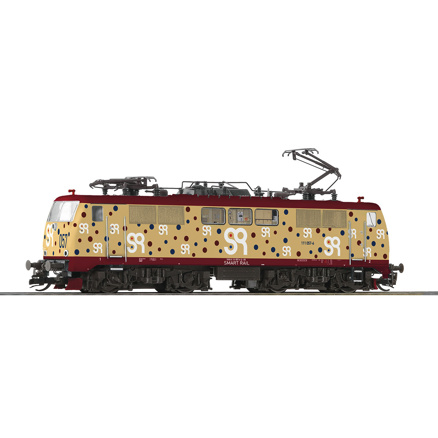 Electric locomotive 111 057-6, smart rail 