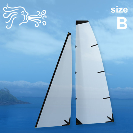 3D sails for MicroMagic size B
