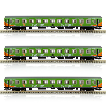 TT Reisezugwagenset „Flixtrain“
