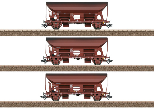 Selbstentladewagen-Set Bauart Fcs