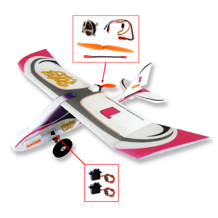 POKEY - FirstFly - Complete model (RTF+) PINK