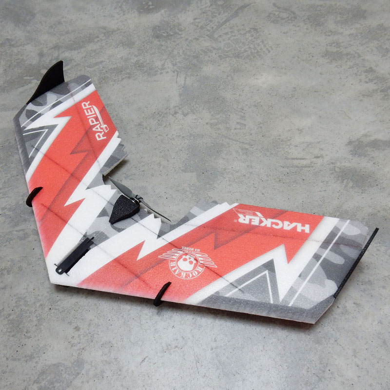 Szybowiec Rapier, rozpiętość skrzydeł 850 mm, ARF (czerwony)